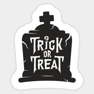 Trick or Treat Sticker